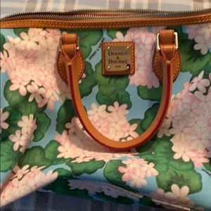 Dooney & Burke floral bag and change bag
